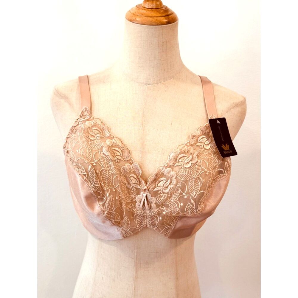 Wacoal #85122 Elegance Hidden Underwire Minimizer Bra NEW Discontinued 38D - Picture 2 of 10